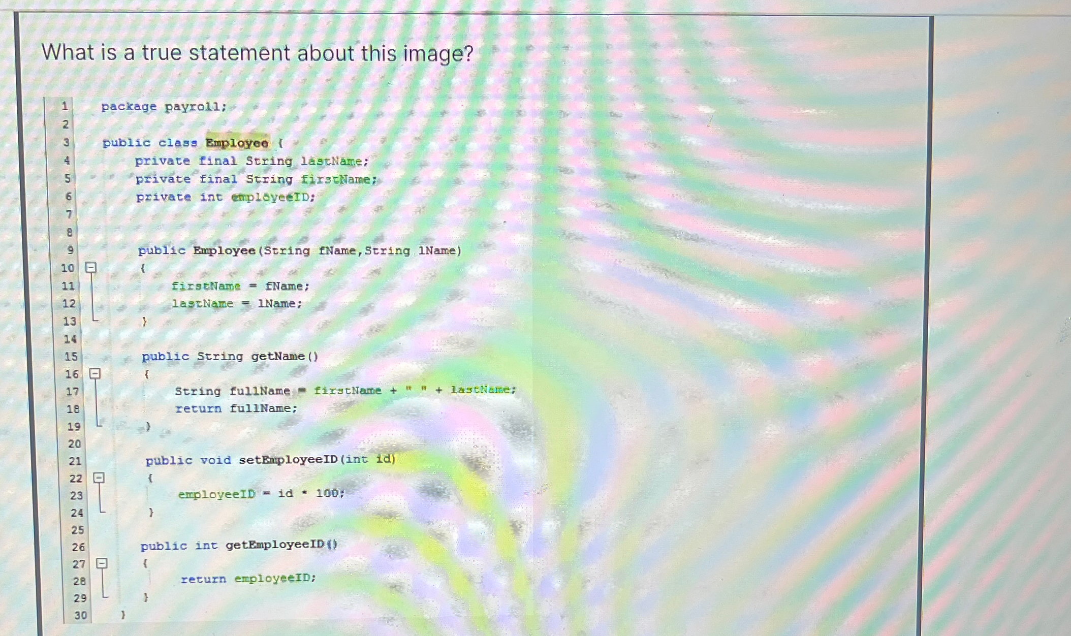 What is a true statement about this image?