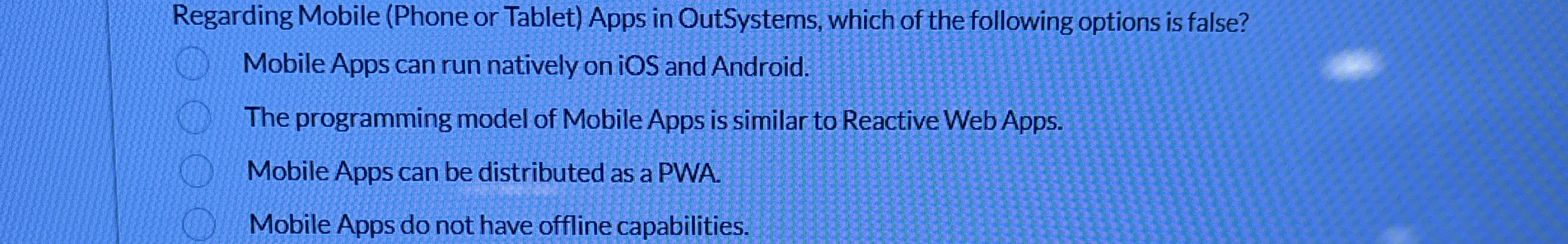 Regarding Mobile ( Phone or Tablet ) Apps in