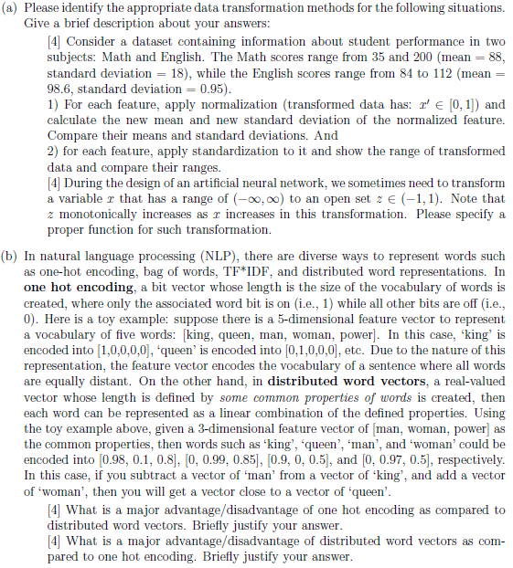 ( a ) Please identify the appropriate data
