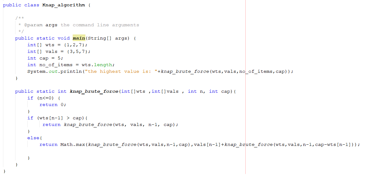 Modify the following java program that performs