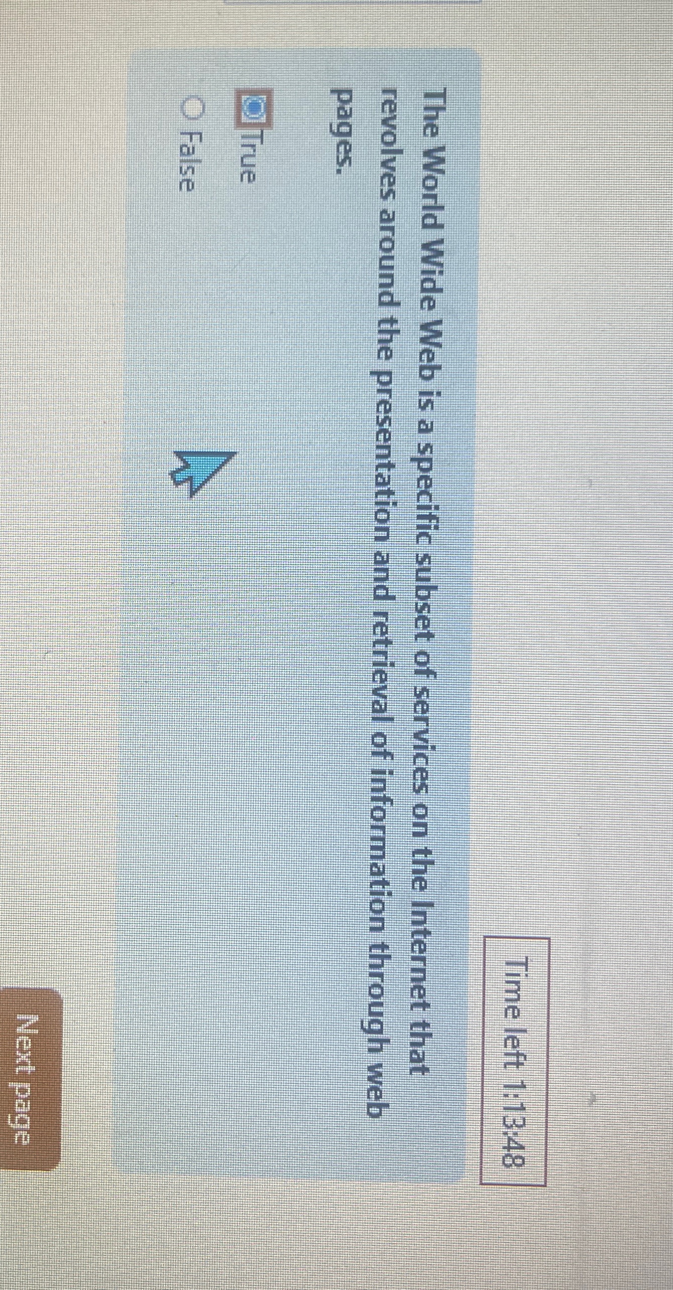 The World Wide Web is a specific subset of