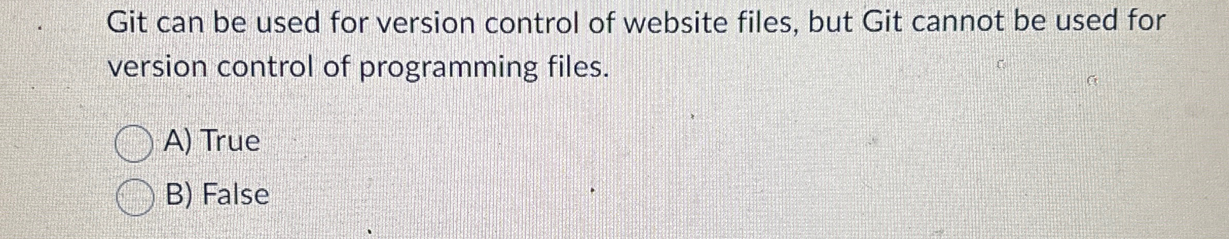 Git can be used for version control of website
