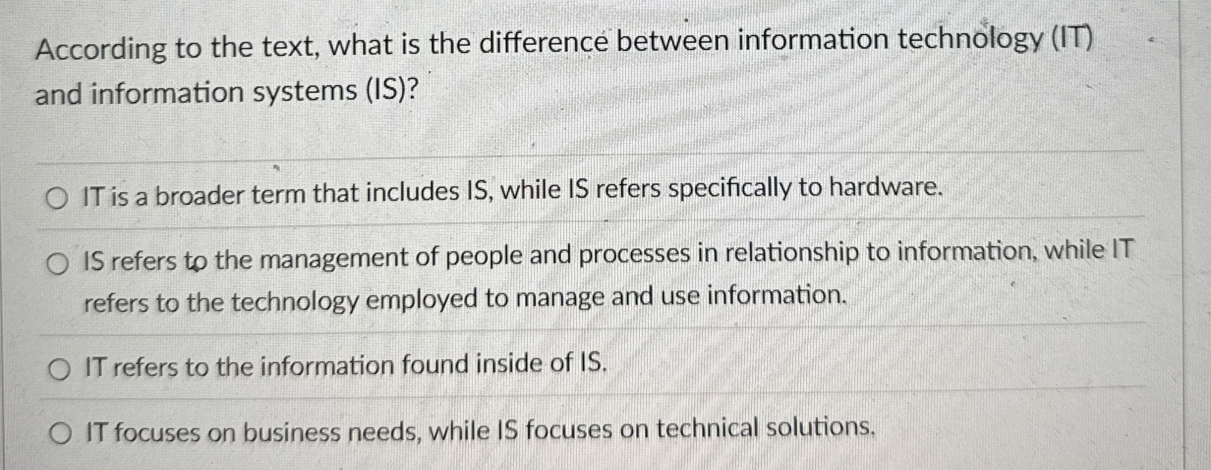 According to the text, what is the difference