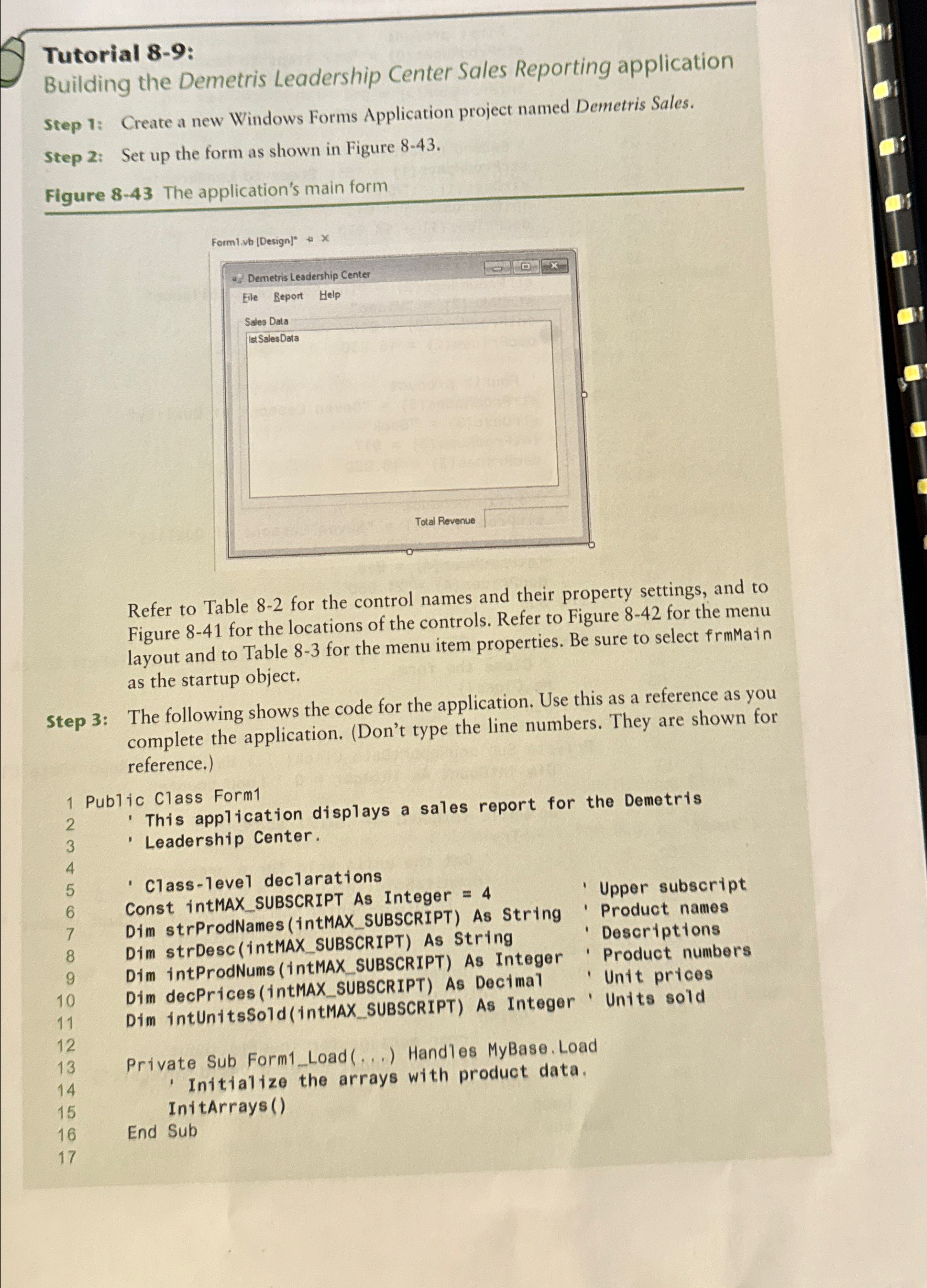 Tutorial 8 - 9 : Building the Demetris Leadership