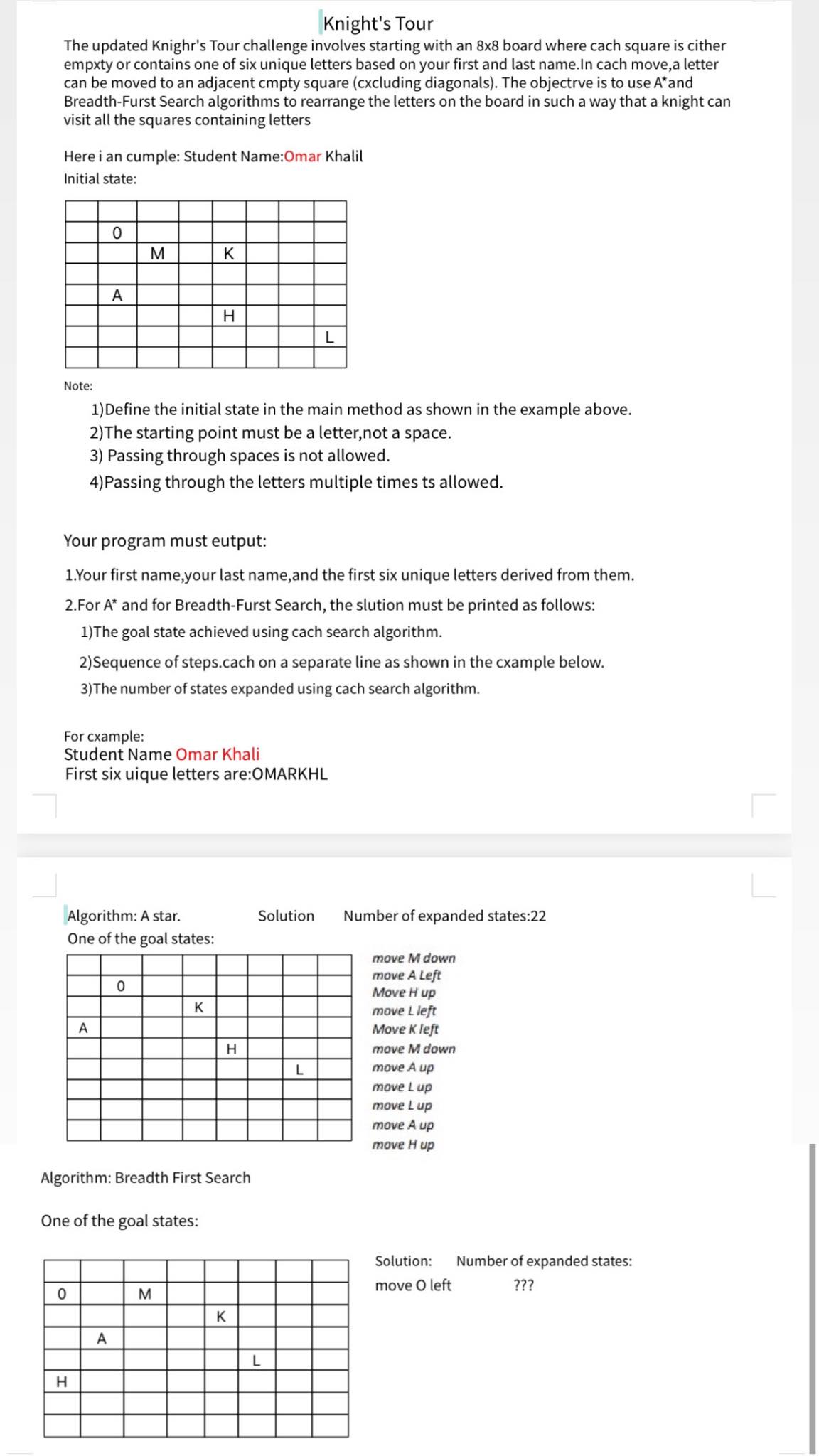 Note : Name is : Hisham Tahaina This is my first
