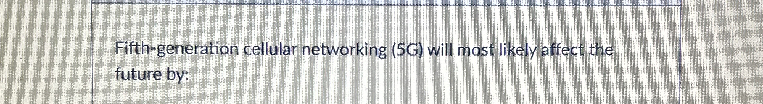 Fifth - generation cellular networking ( 5 G )