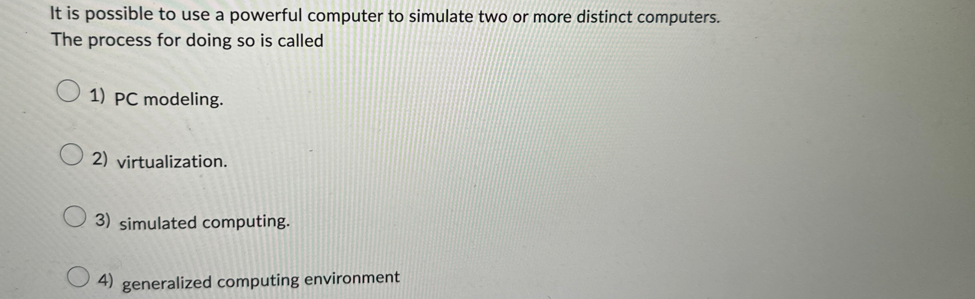 It is possible to use a powerful computer to