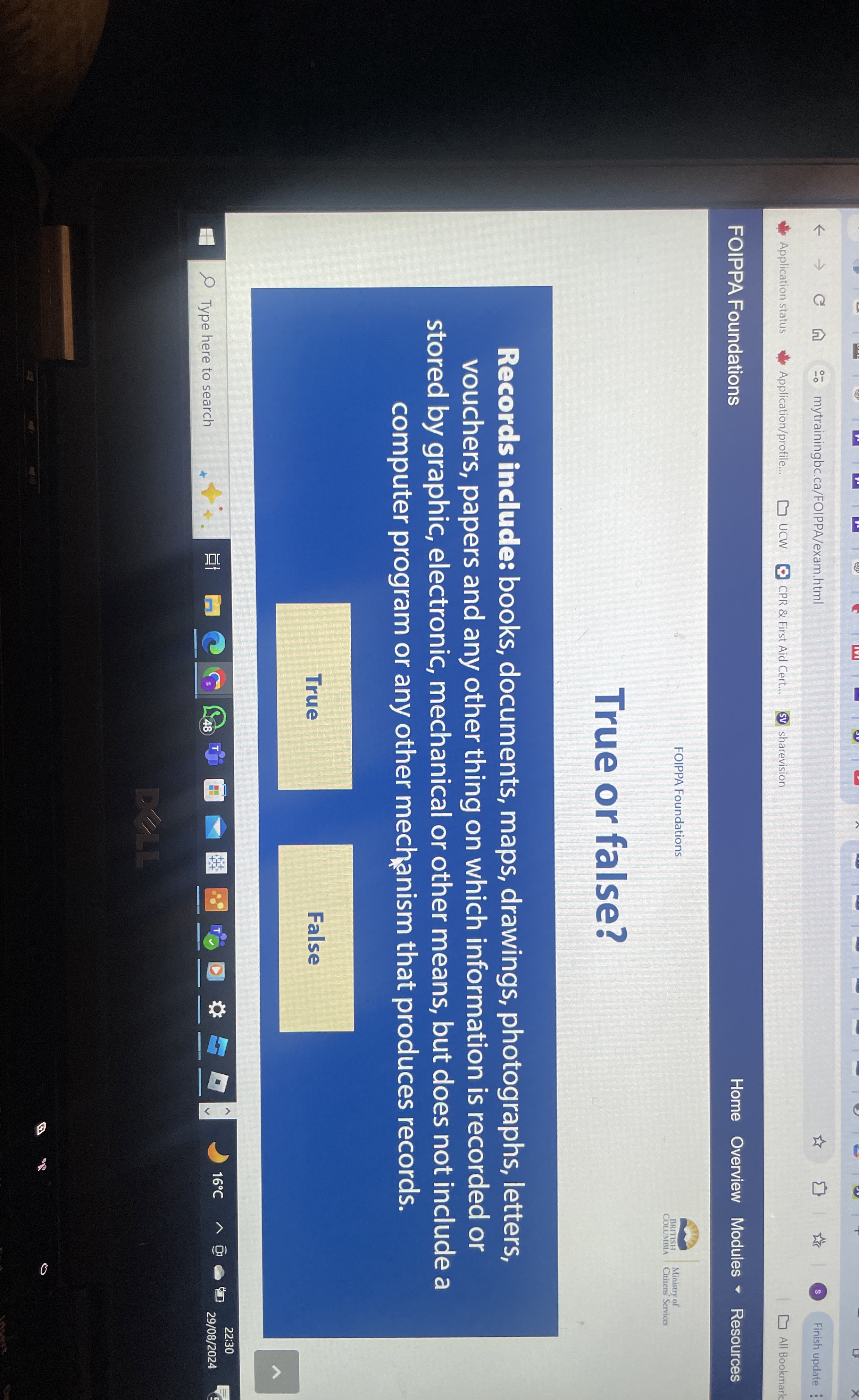 Finish update Application status Application /