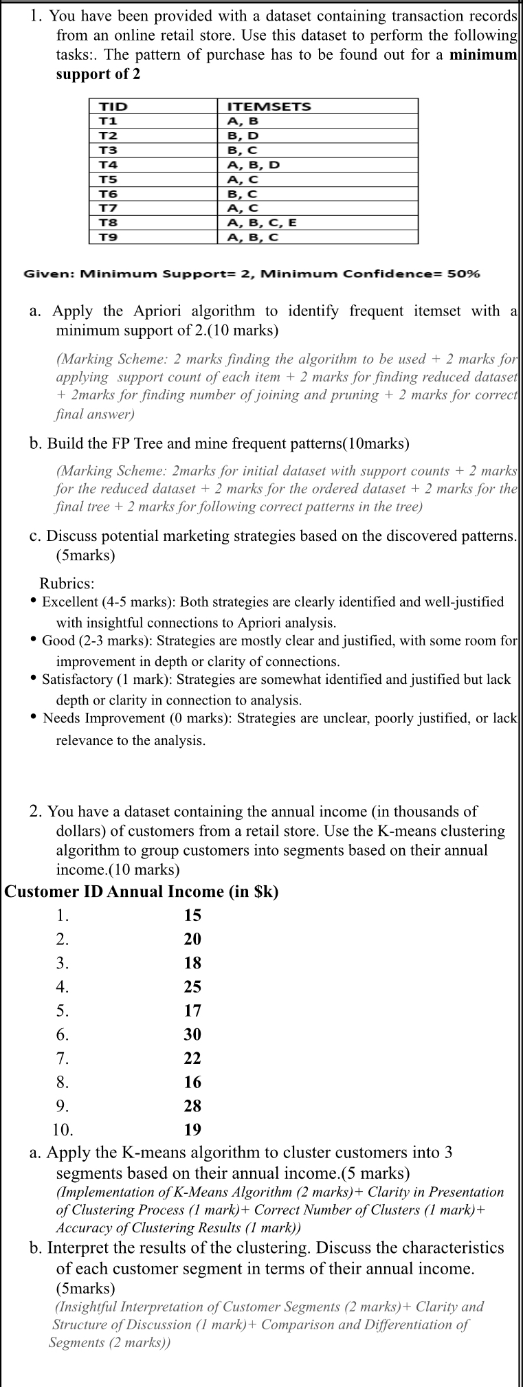 You have been provided with a dataset containing