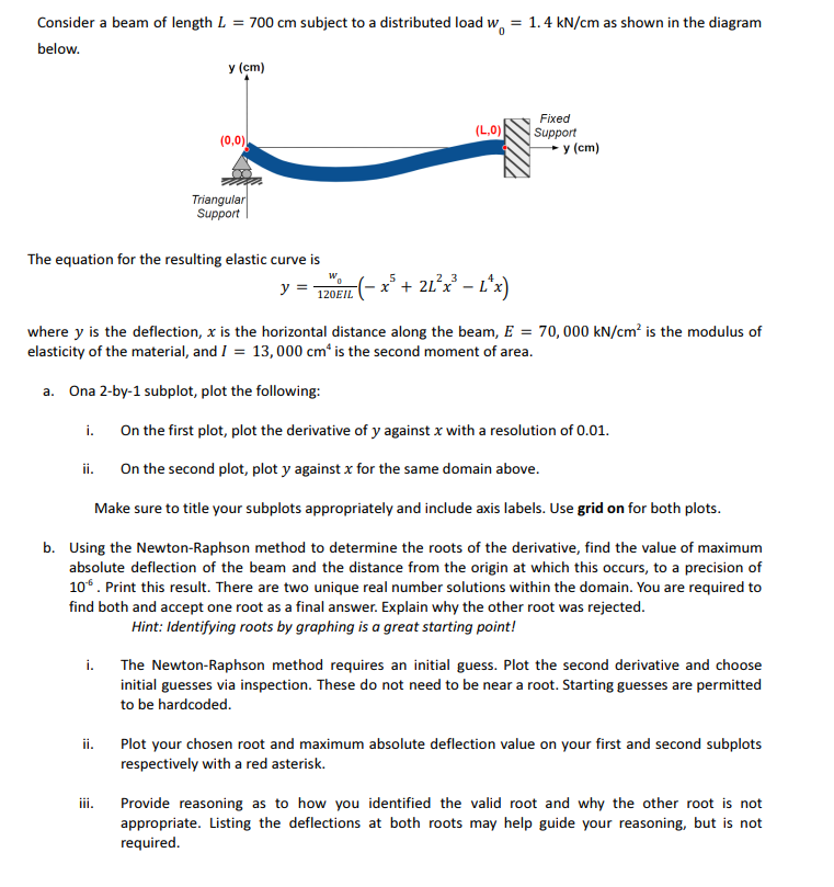 iv . Write a statement that includes the maximum