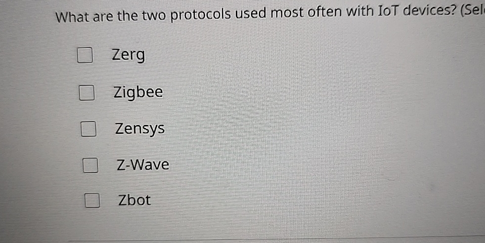 What are the two protocols used most often with