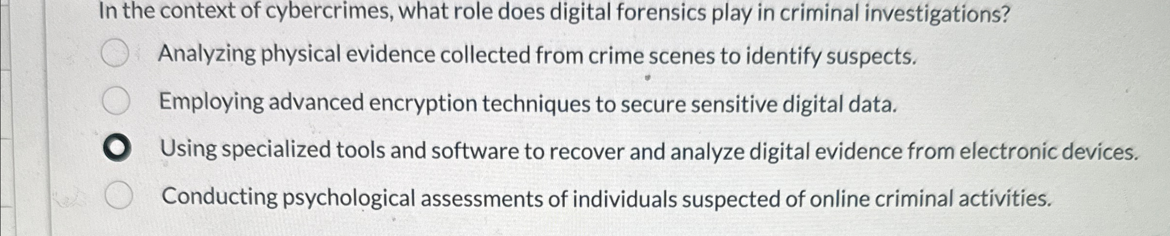 In the context of cybercrimes, what role does