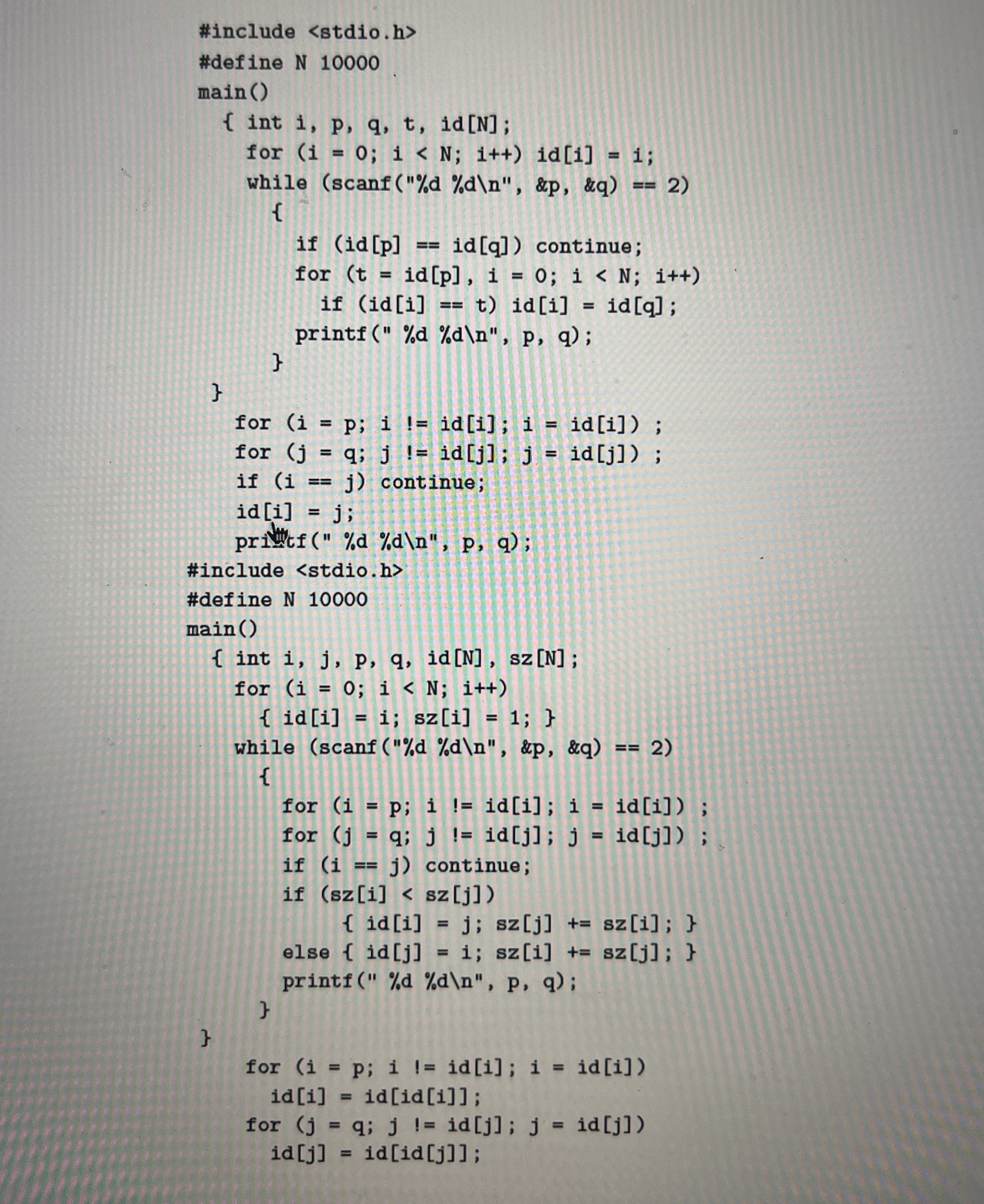 - 1 . 1 5 Give a sequence of input pairs that