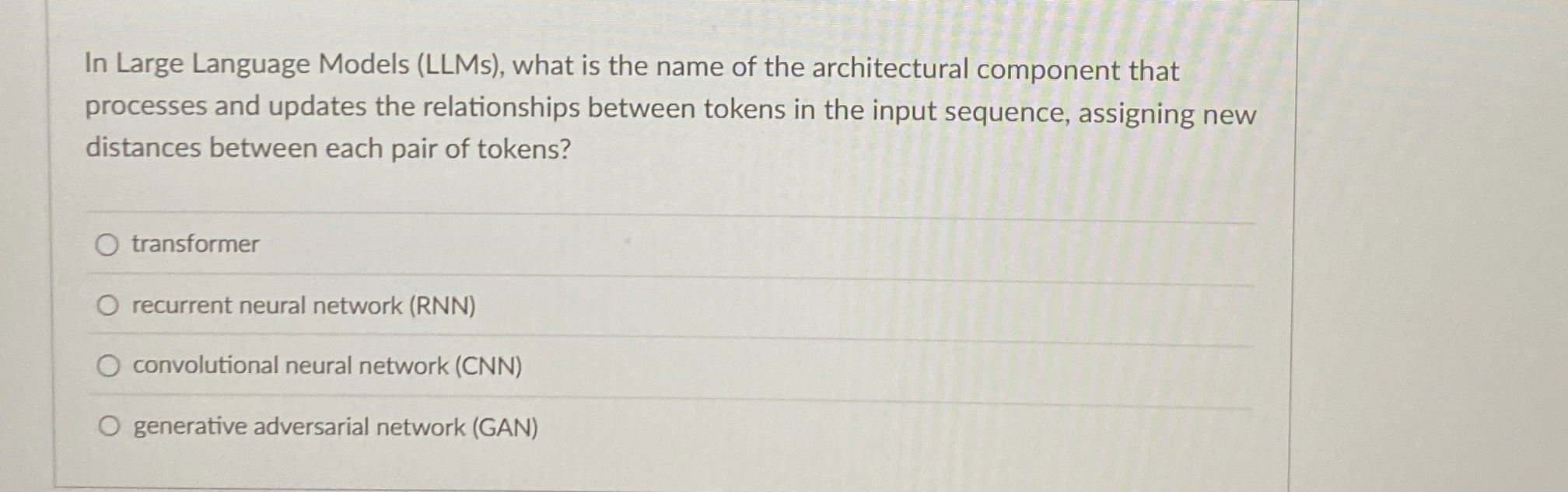 In Large Language Models ( LLMs ) , what is the