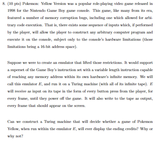 Pokemon: Yellow Version was a popular role -