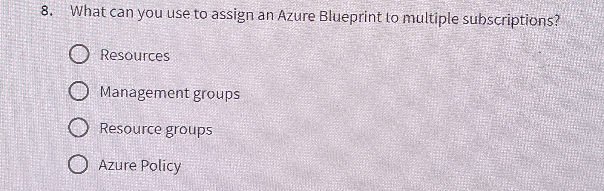 What can you use to assign an Azure Blueprint to