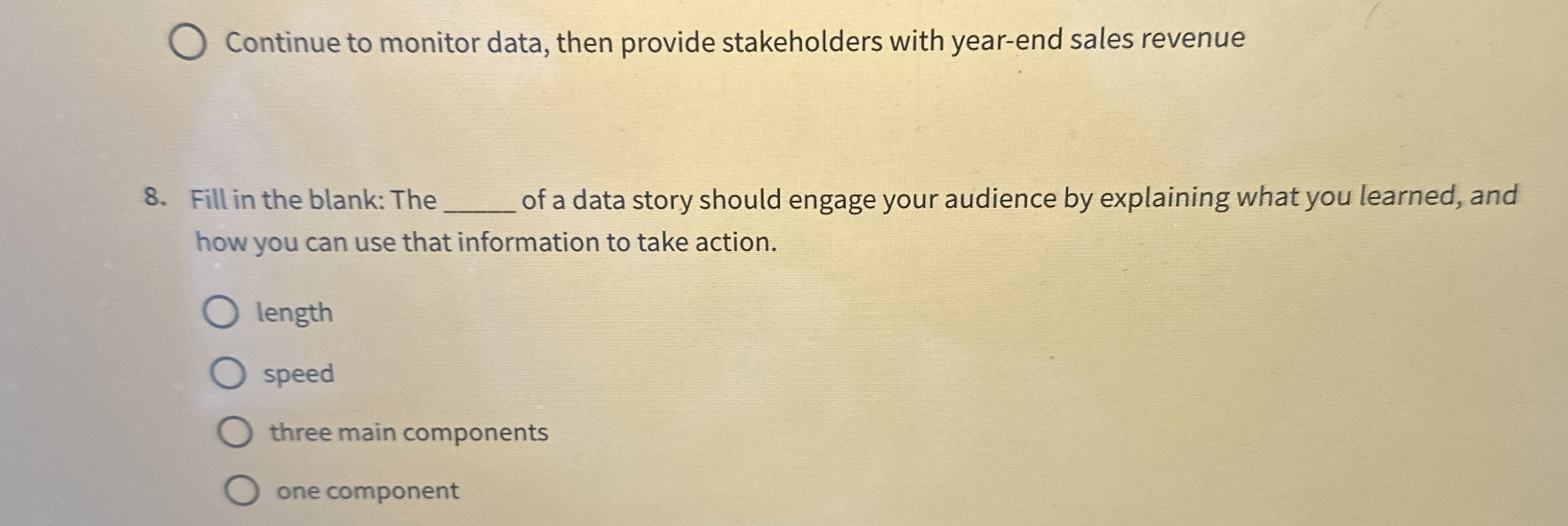 Continue to monitor data, then provide