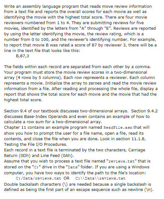 THIS MASM ( Microsoft Macro Assembler ) PLEASE