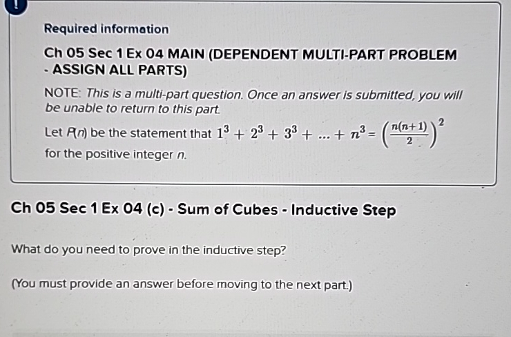 Required information Ch 0 5 Sec 1 E x 0 4 MAIN (