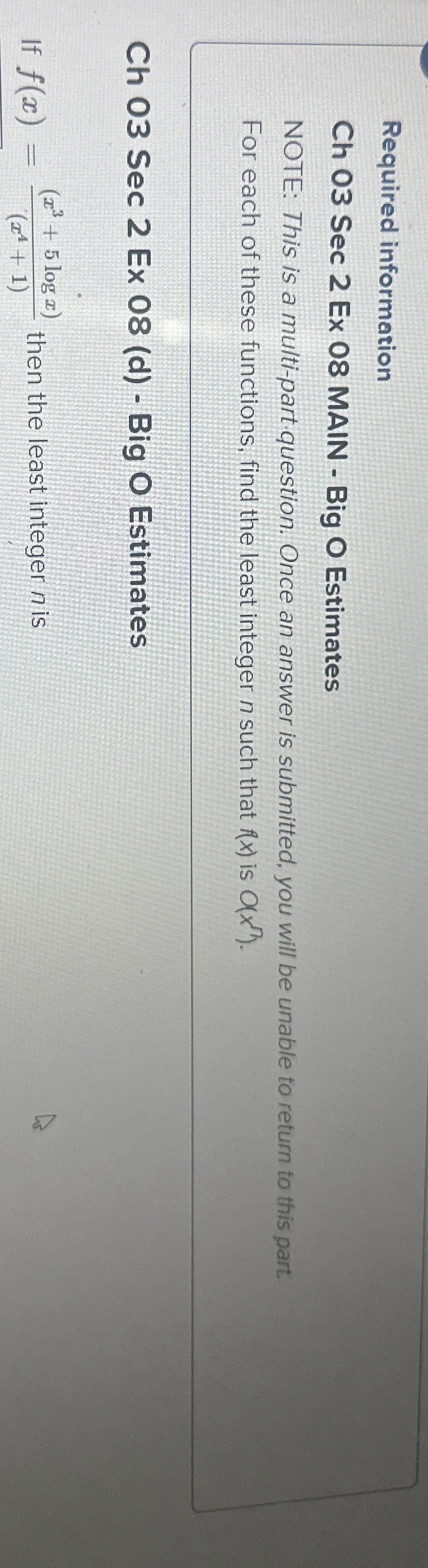 Required information Ch 0 3 Sec 2 Ex 0 8 MAIN -