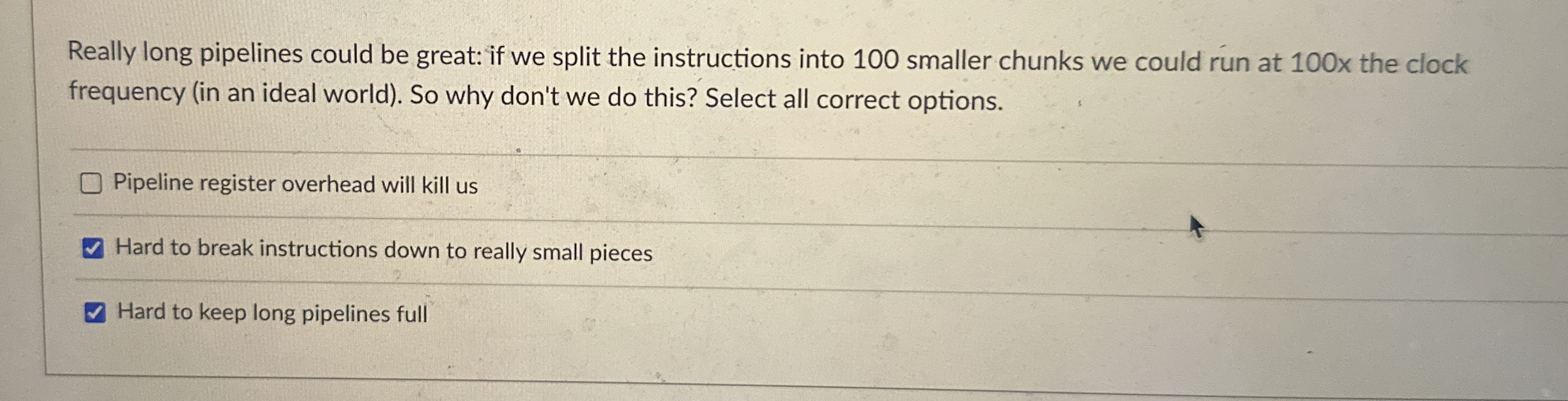 Really long pipelines could be great: if we split