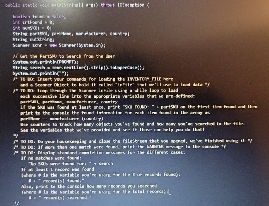 public static wid madisting [ ] args ) throws