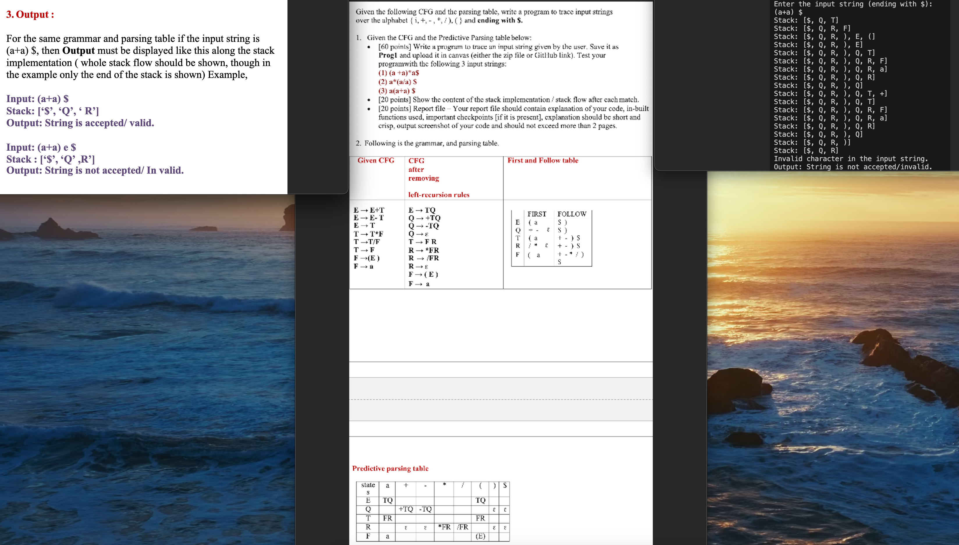 Please fix the problem for below JAVA code, when