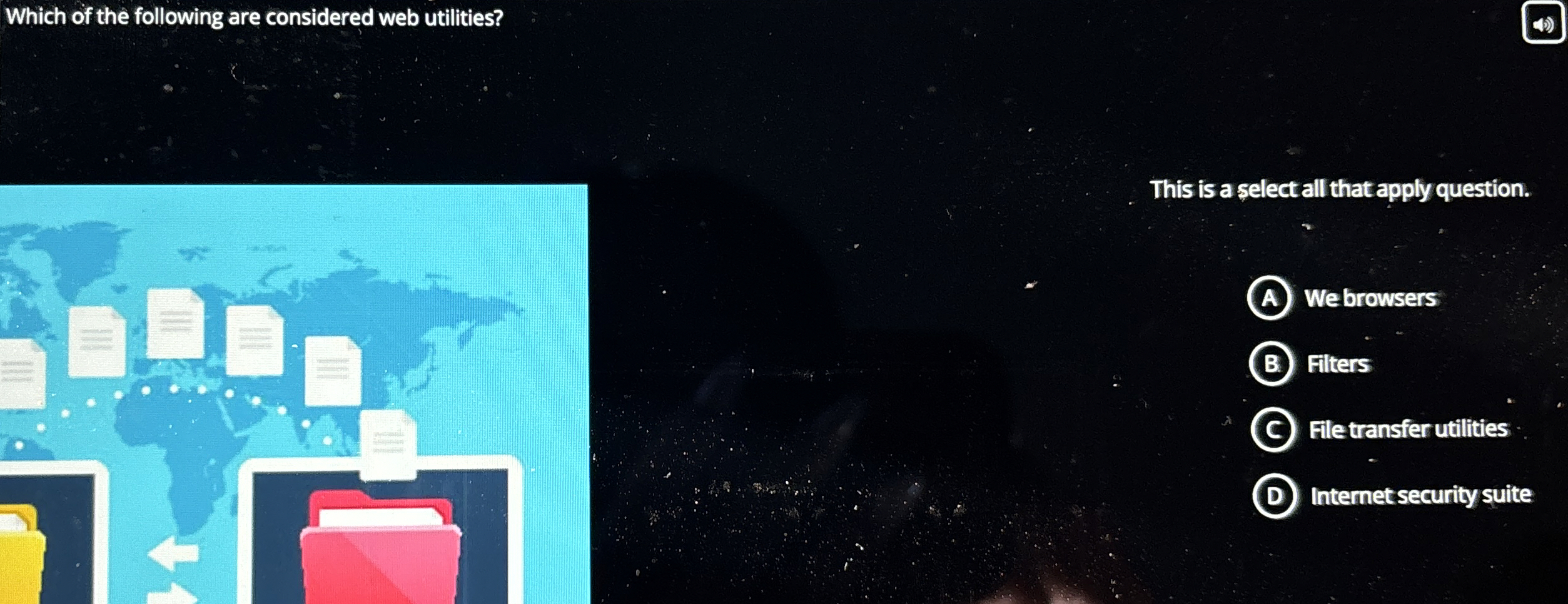 Which of the following are considered web