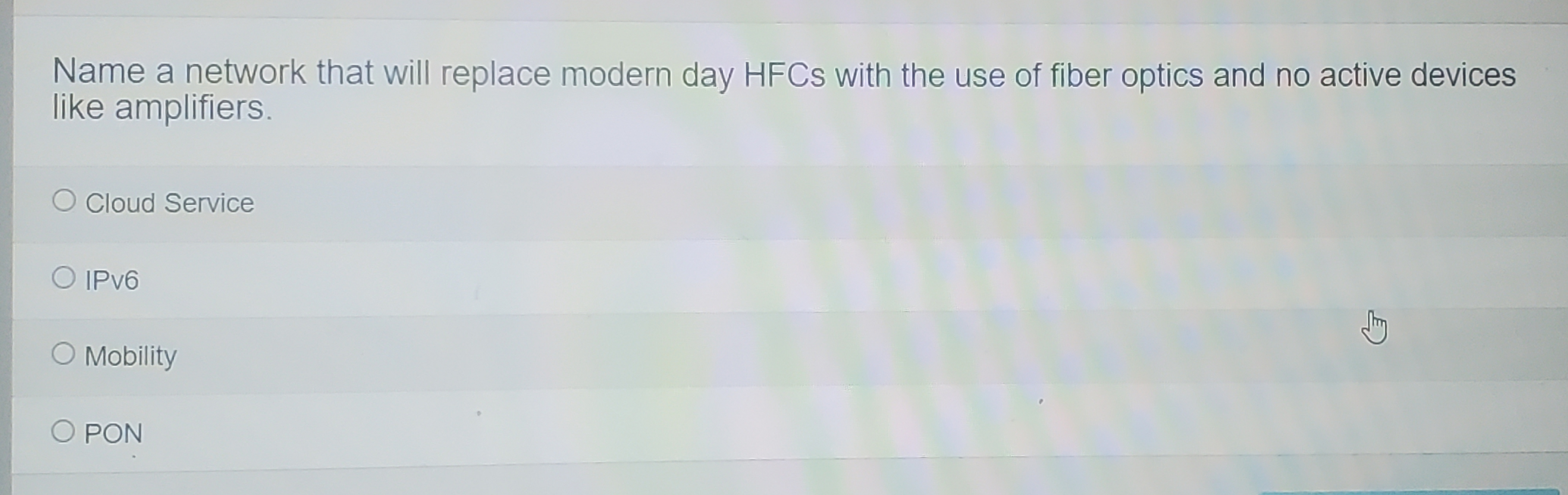 Name a network that will replace modern day HFCs