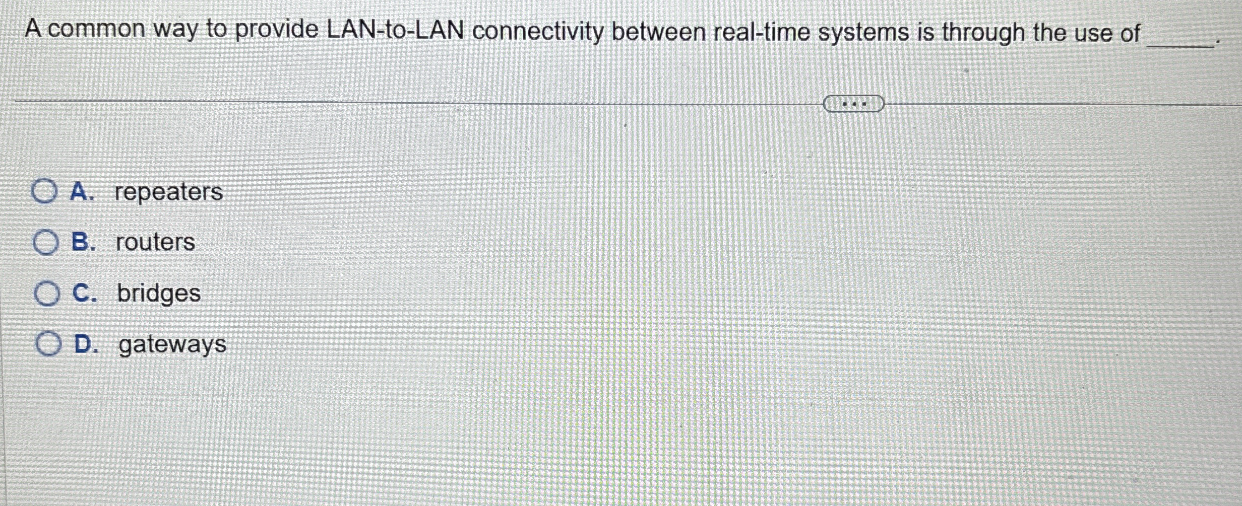 A common way to provide LAN - to - LAN