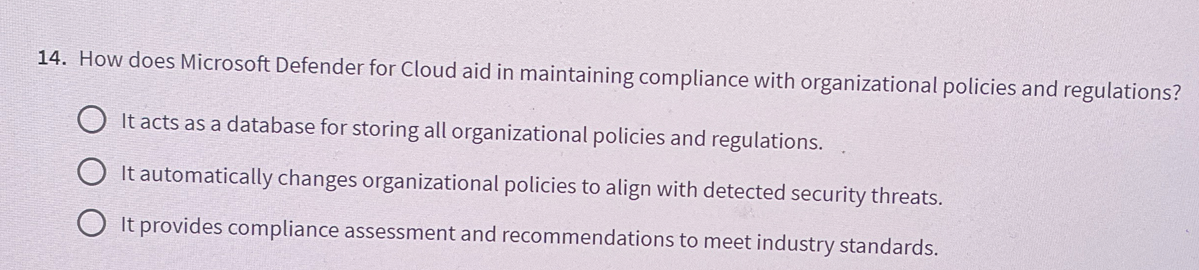 How does Microsoft Defender for Cloud aid in