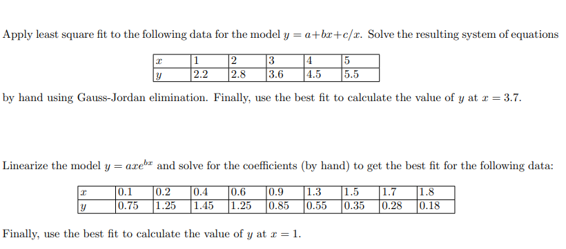 Solve both using Python Code, Please Answer with