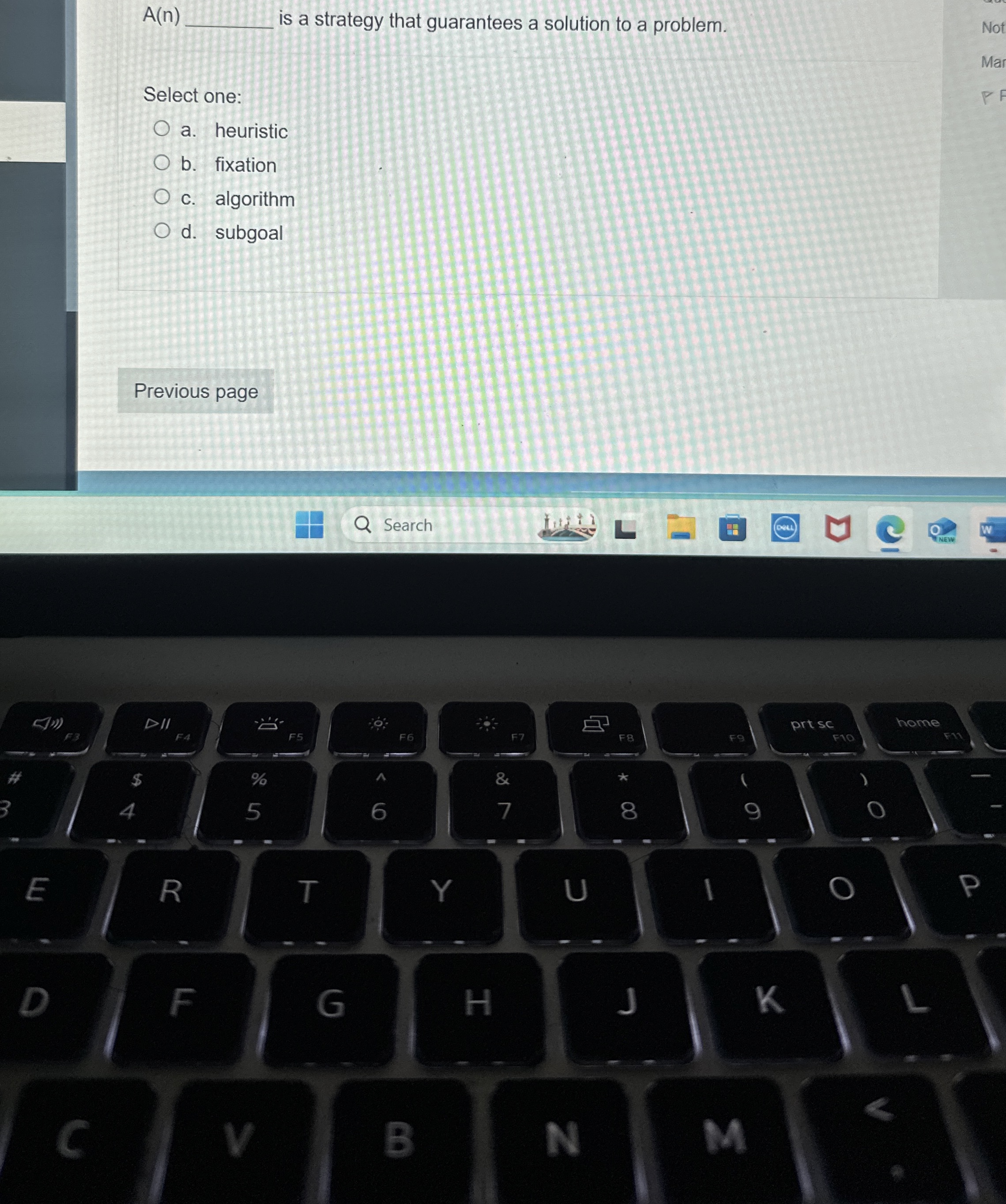 A ( n ) is a strategy that guarantees a solution