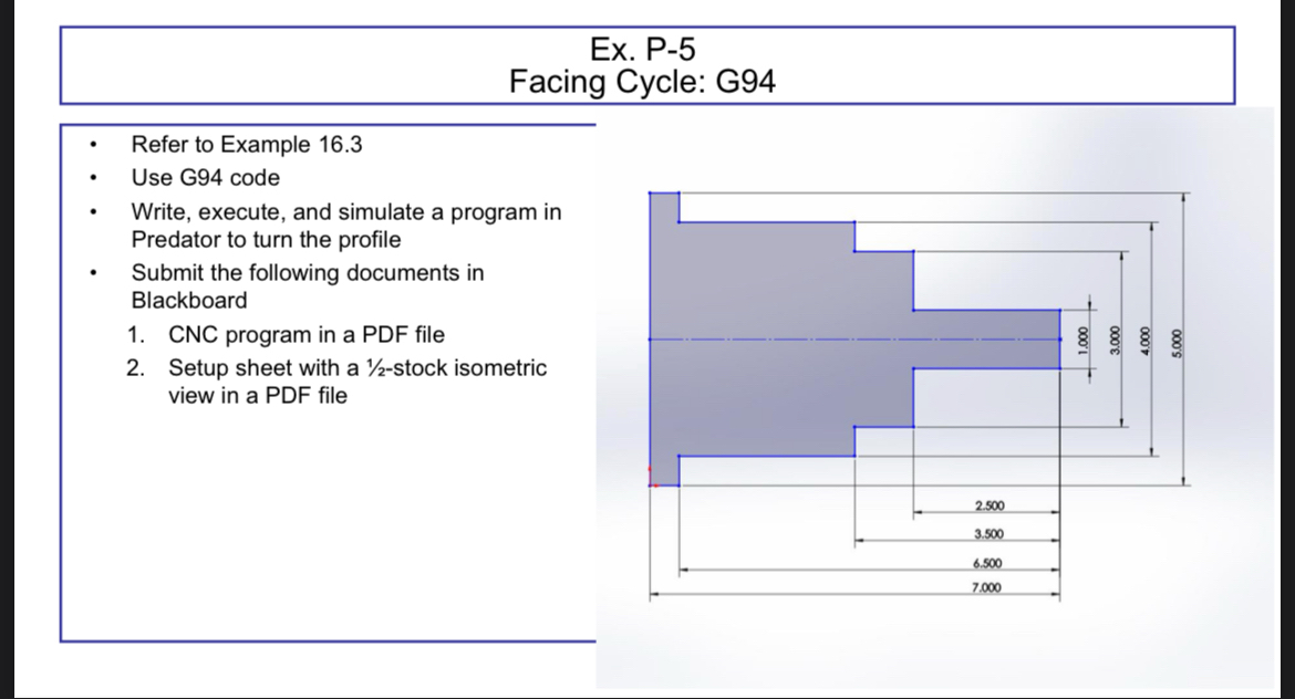 Ex . P - 5 Facing Cycle: G 9 4 Refer to Example 1
