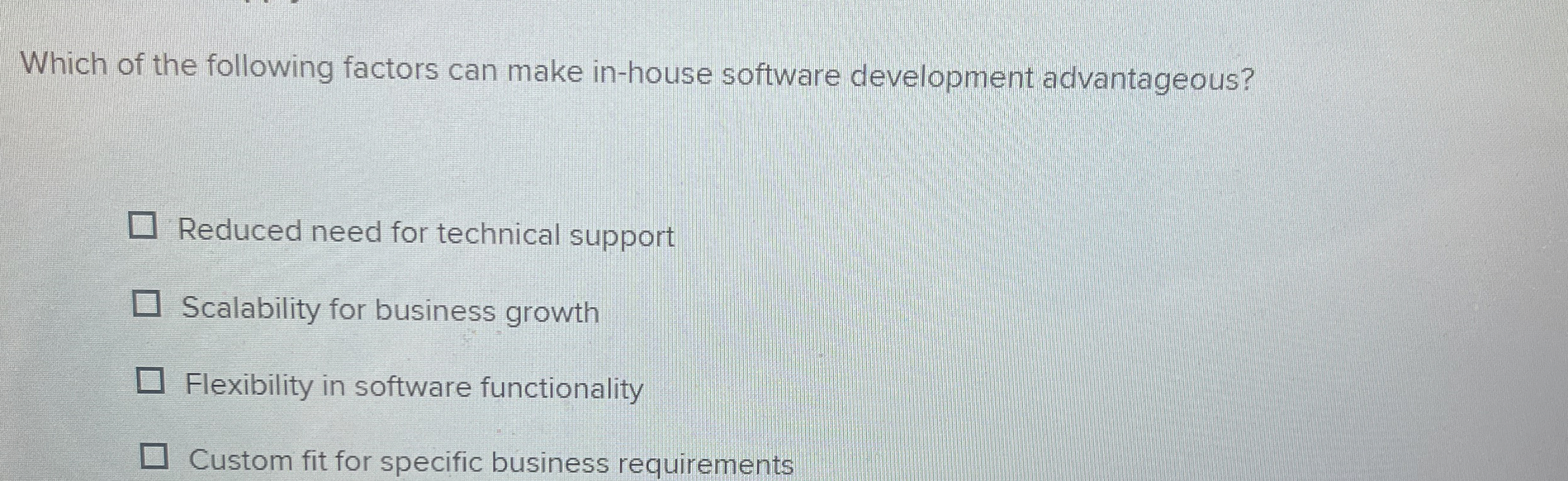 Which of the following factors can make in -