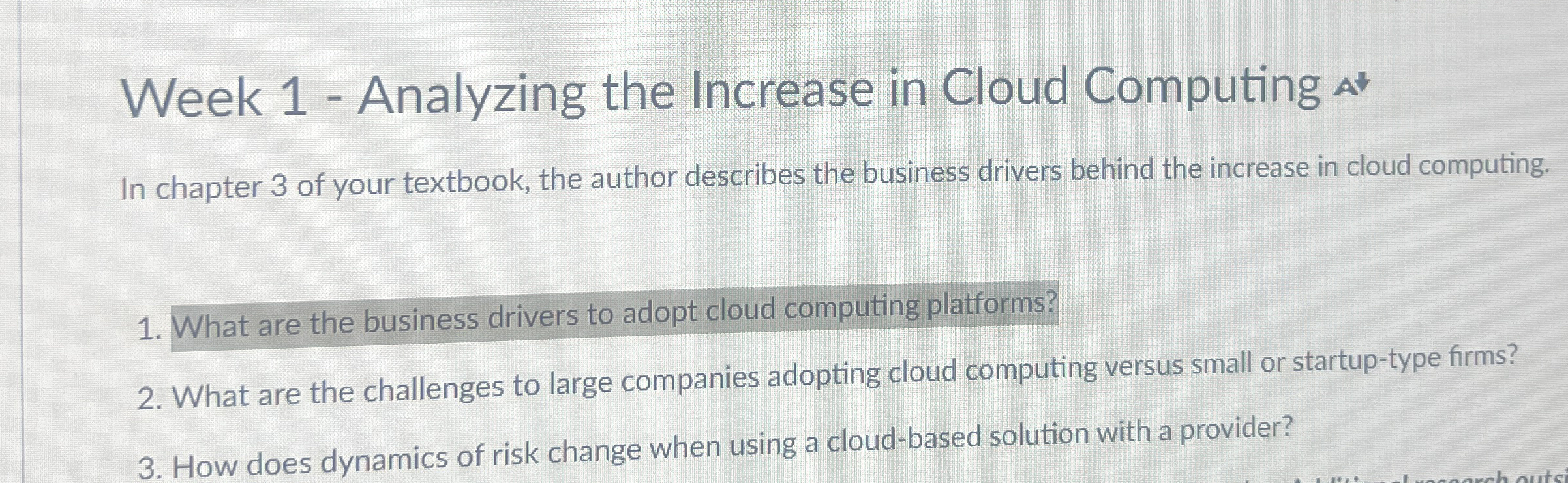 What are the challenges to large companies