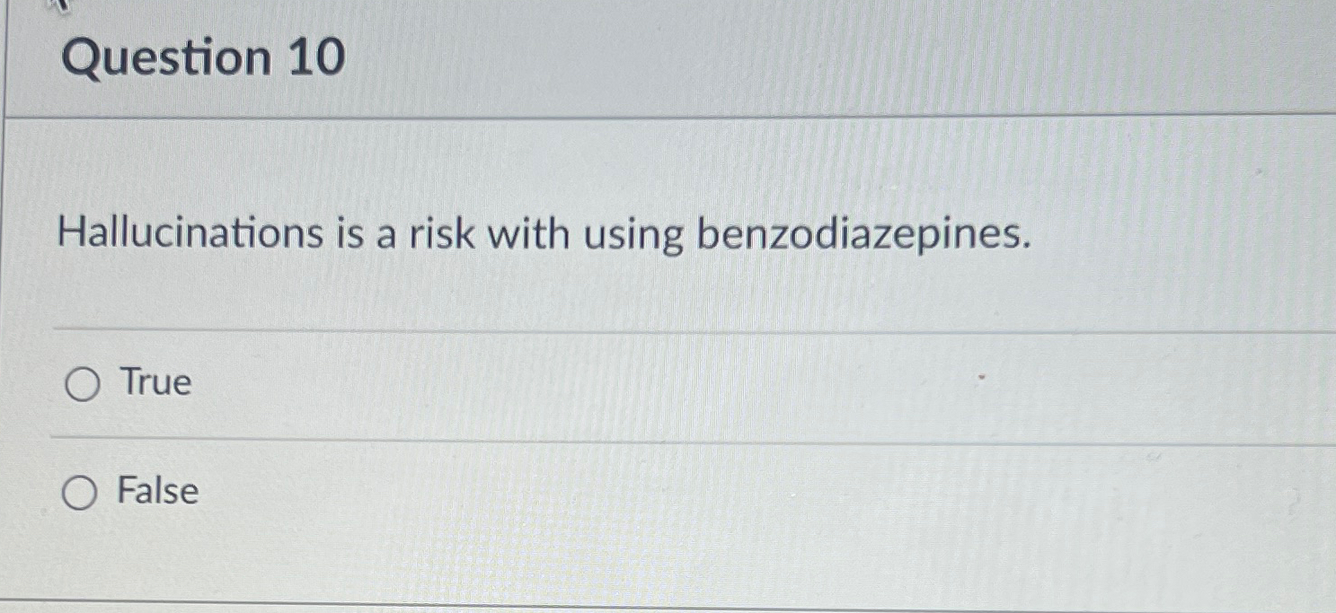 Question 1 0 Hallucinations is a risk with using
