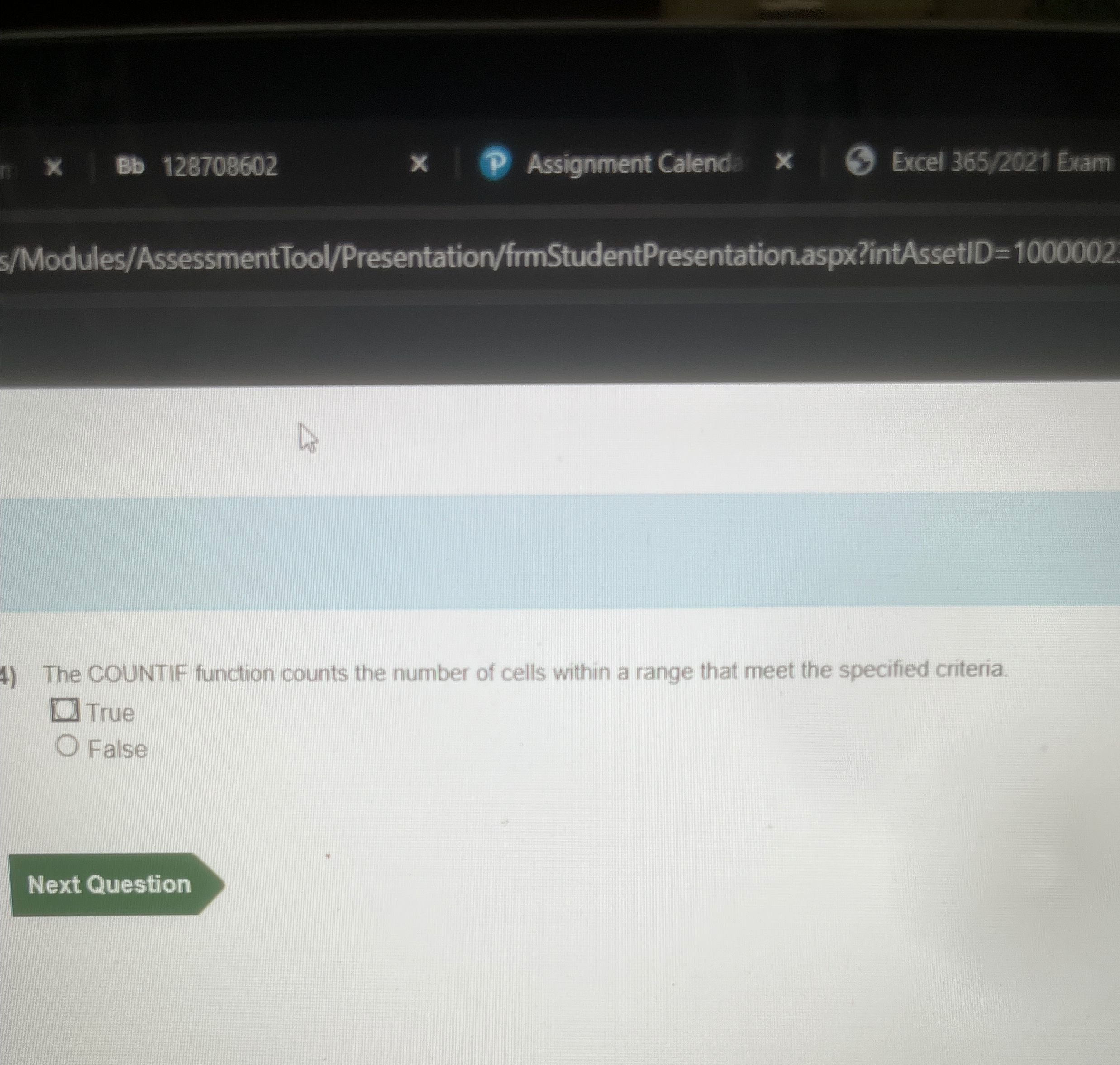 Bb 1 2 8 7 0 8 6 0 2 Assignment Calend: Excel 3 6