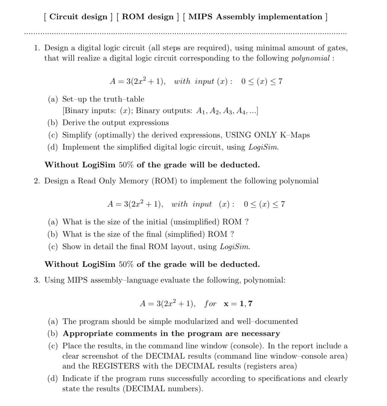 USE [ Circuit design ] [ ROM design ] [ MIPS