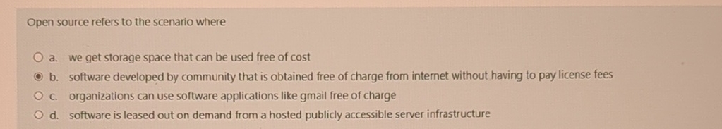 Open source refers to the scenario where a . we