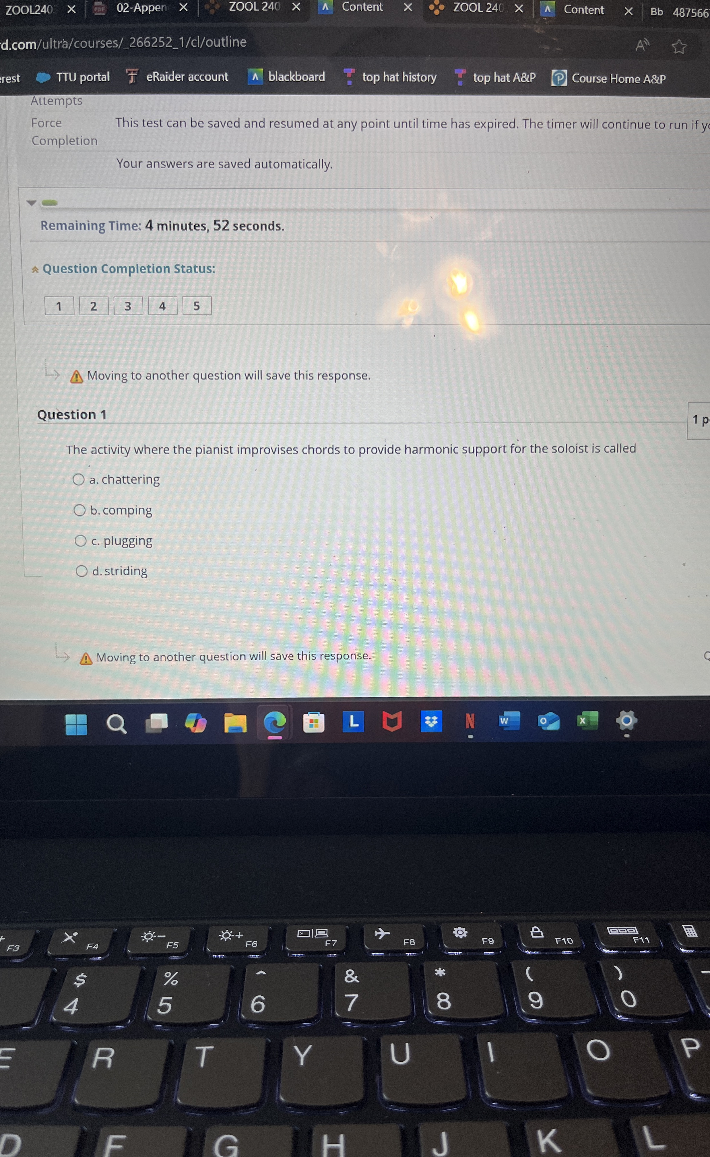 ZOOL 2 4 0 0 2 - Appen ZOOL 2 4 0 ^ Content ZOOL