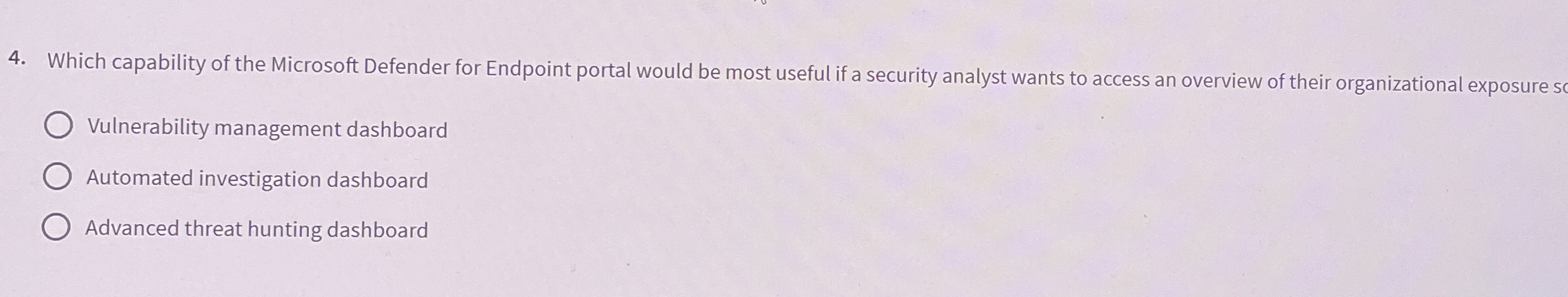Which capability of the Microsoft Defender for