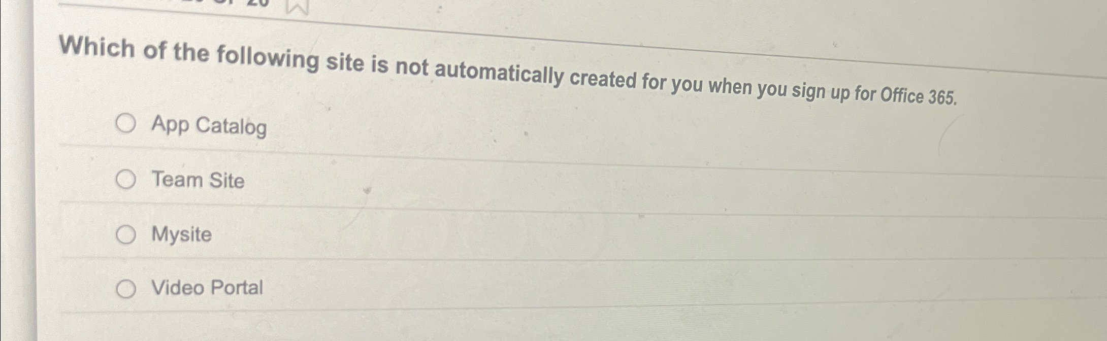 Which of the following site is not automatically