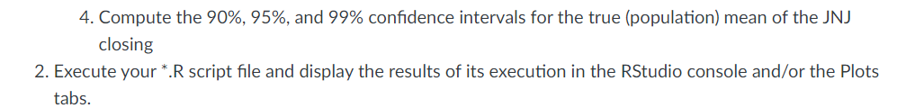 How do I code Confidence Interval in RStudio? I