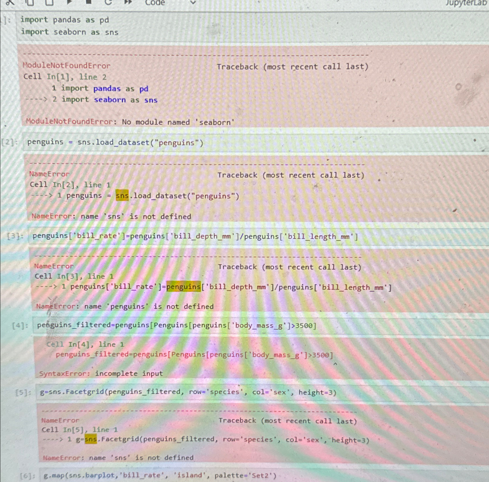 import pandas as pd import seaborn as sns