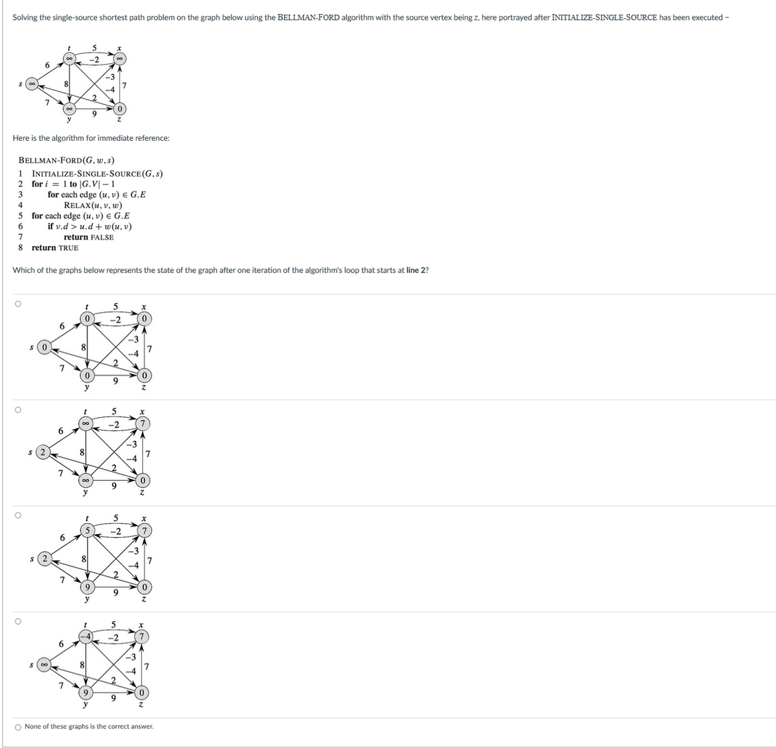 Here is the algorithm for immediate reference: