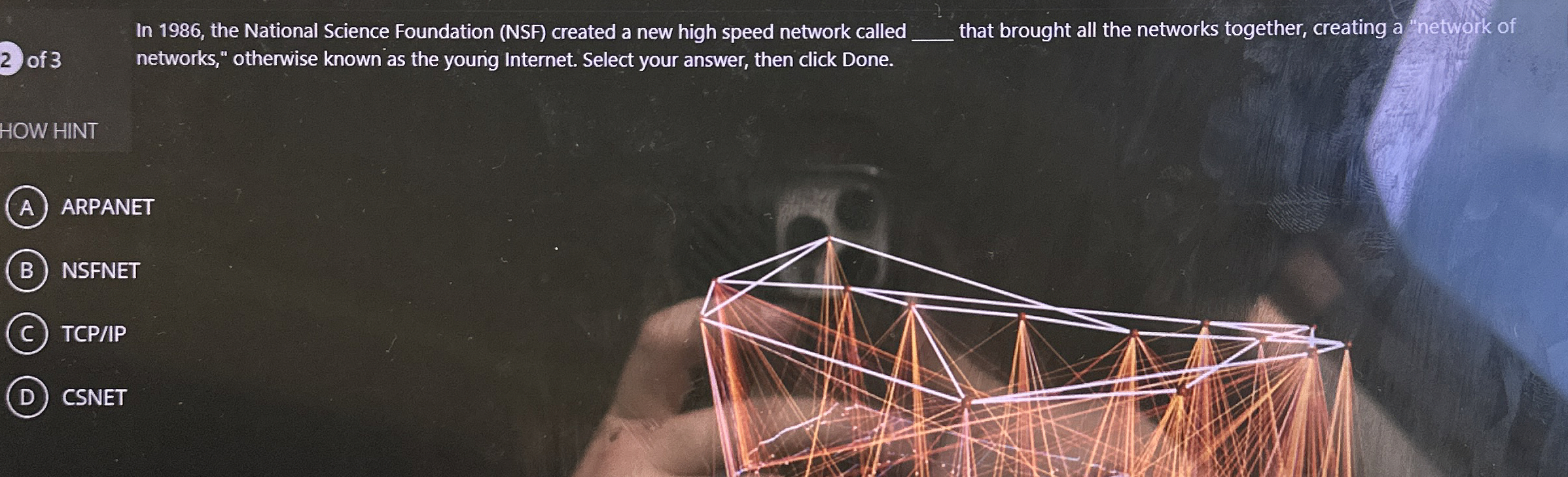 2 of 3 In 1 9 8 6 , the National Science