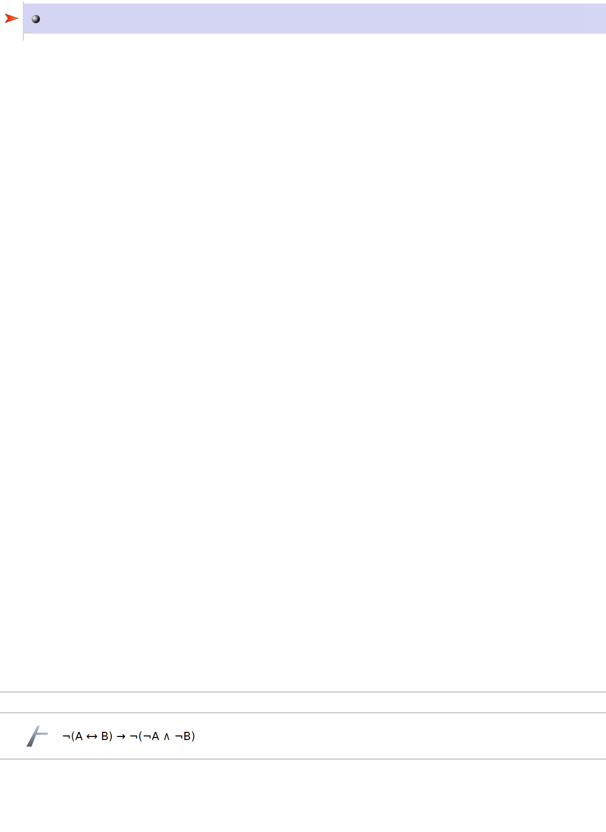 Please help with fitch proof it has no premises