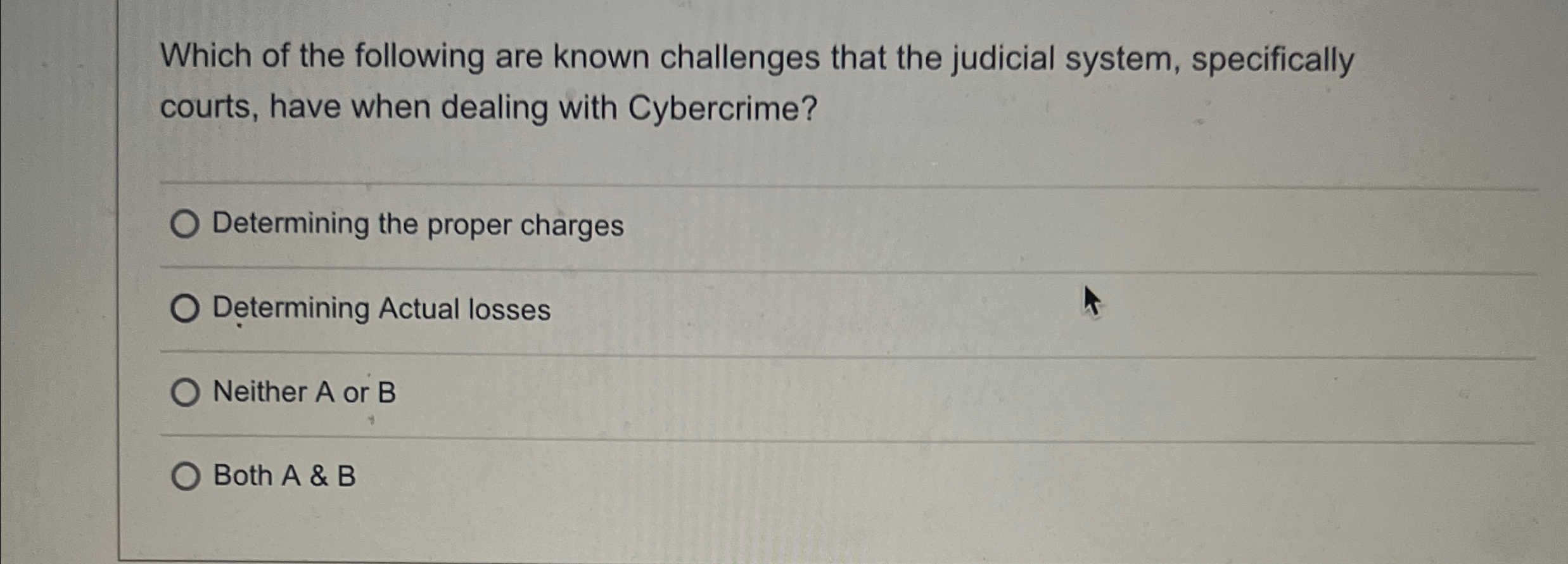 Which of the following are known challenges that