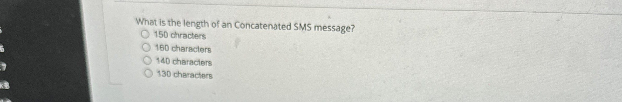 What is the length of an Concatenated SMS